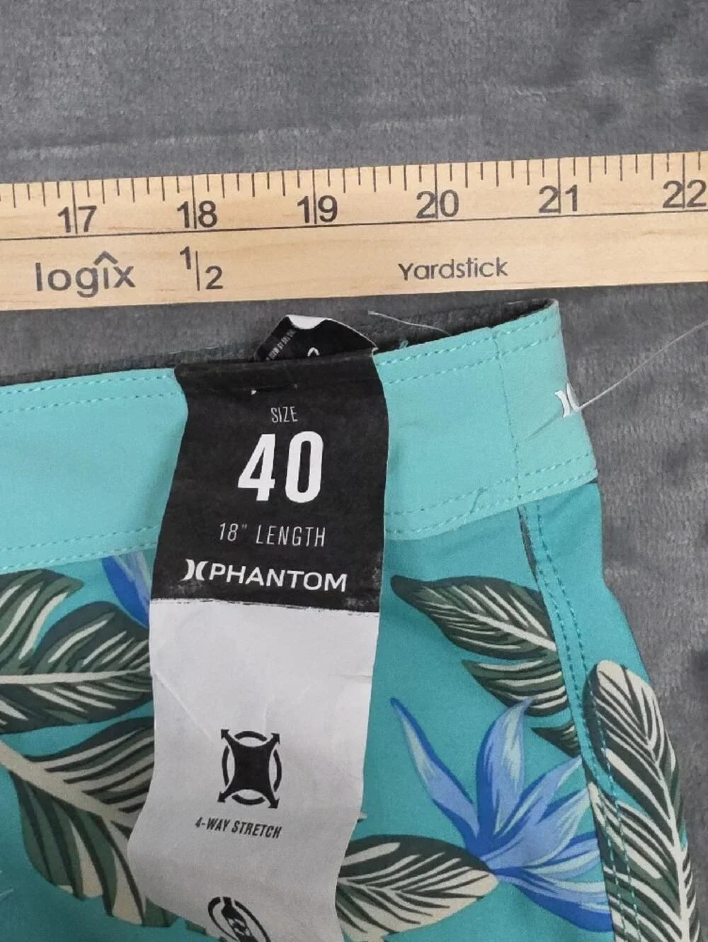 Hurley light teal